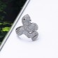 DreamCarnival 1989 Trending Styles Tiger Ring For Ladies Clear CZ Stone Banquet dinner gift Unique jewelry design D527SJ09247R