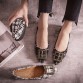 Fashion Boat Shoes Women Pointed toe Office Ladies Flat Footwear Elegant Women's Flats Luxury Brand Plus Size 10 A057
