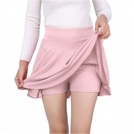Harajuku Black School Pleated Women's Mini Skirt High Waist With Bottoming Skirts Womens 2019 Spring Women Clothes Plus Size 5XL