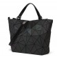 Maelove Luminous bag Women Geometry Diamond Tote Quilted Shoulder Bags Laser Plain Folding Handbags Hologram Free Shipping