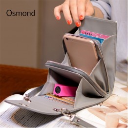 Osmond Design Women Handbags Korean Mini Bag Cell Phone Bags Simple Small Crossbody Bags Casual Ladies Flap Shoulder Bag Green