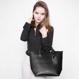 REALER brand handbag women large bucket shoulder bag female high quality artificial leather tote bag fashion top-handle bag